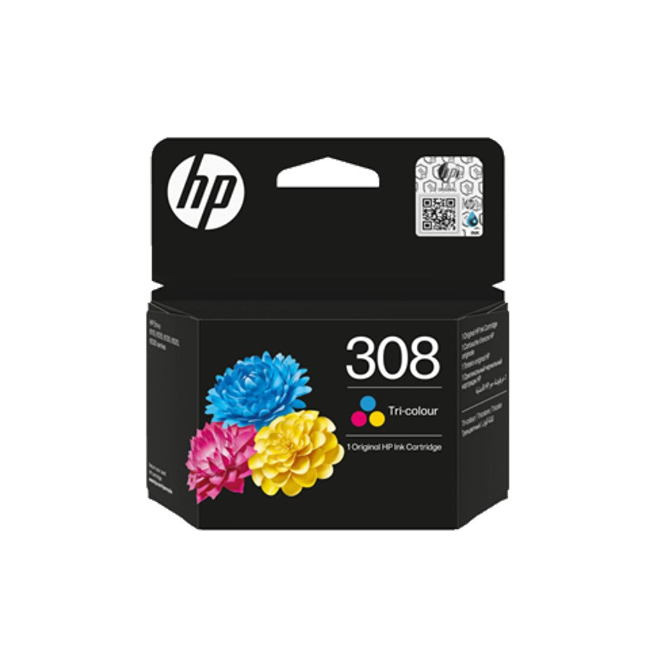 TINTEIRO ORIGINAL HP 308 CORES