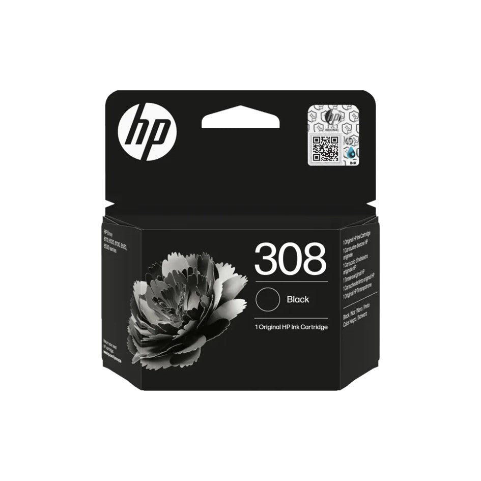 TINTEIRO ORIGINAL HP 308 PRETO