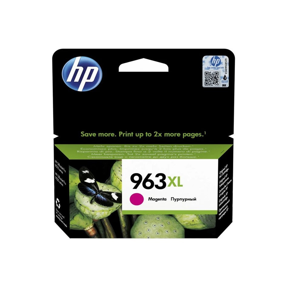 TINTEIRO ORIGINAL HP 963XL MAGENTA